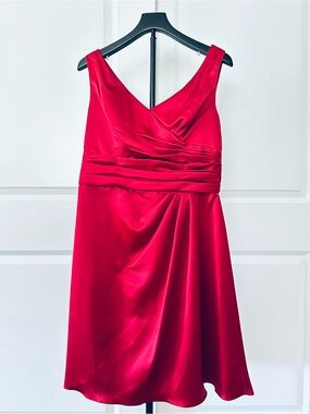 custom plus size bridesmaid dresses One Shoulder A Line Slit Plus Size Bridesmaid Dress main image 0